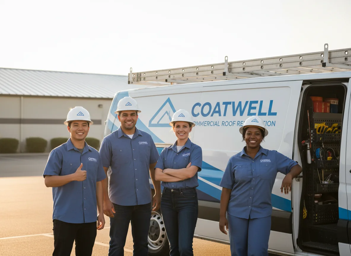 Commercial roof coating company in Belden, CA